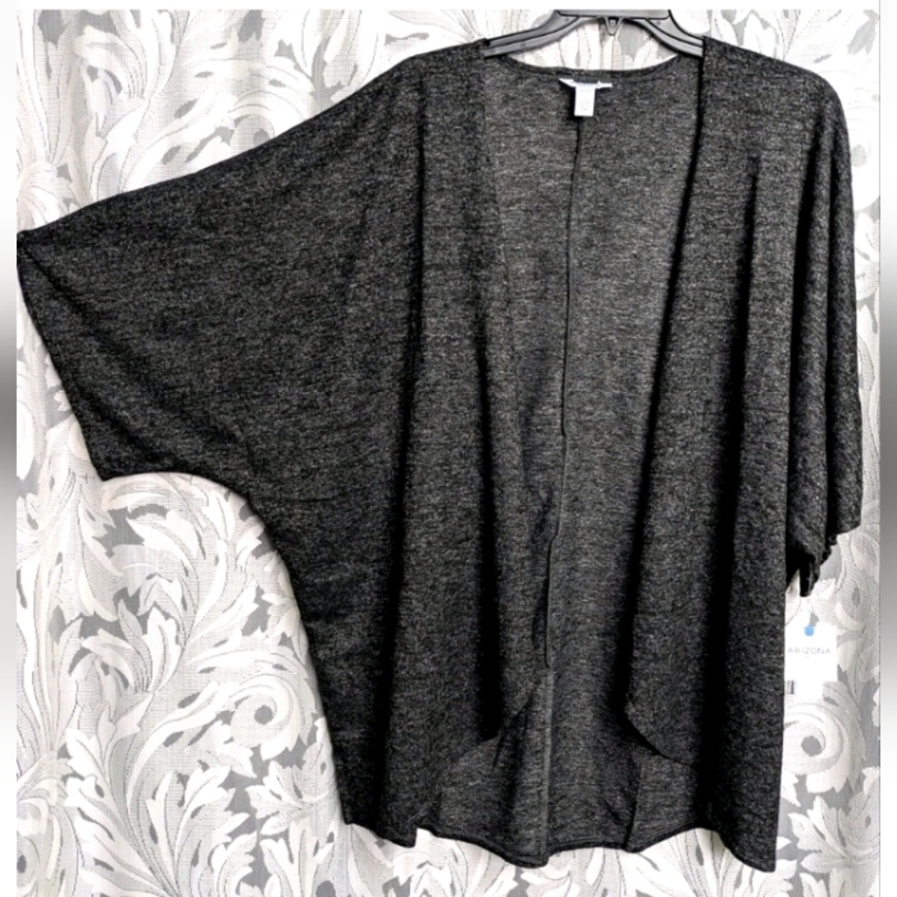 🎈#72 Arizona Jean Co Open Drape Front Soft Cocoon Dolman Cardigan. Size:2X-3X
